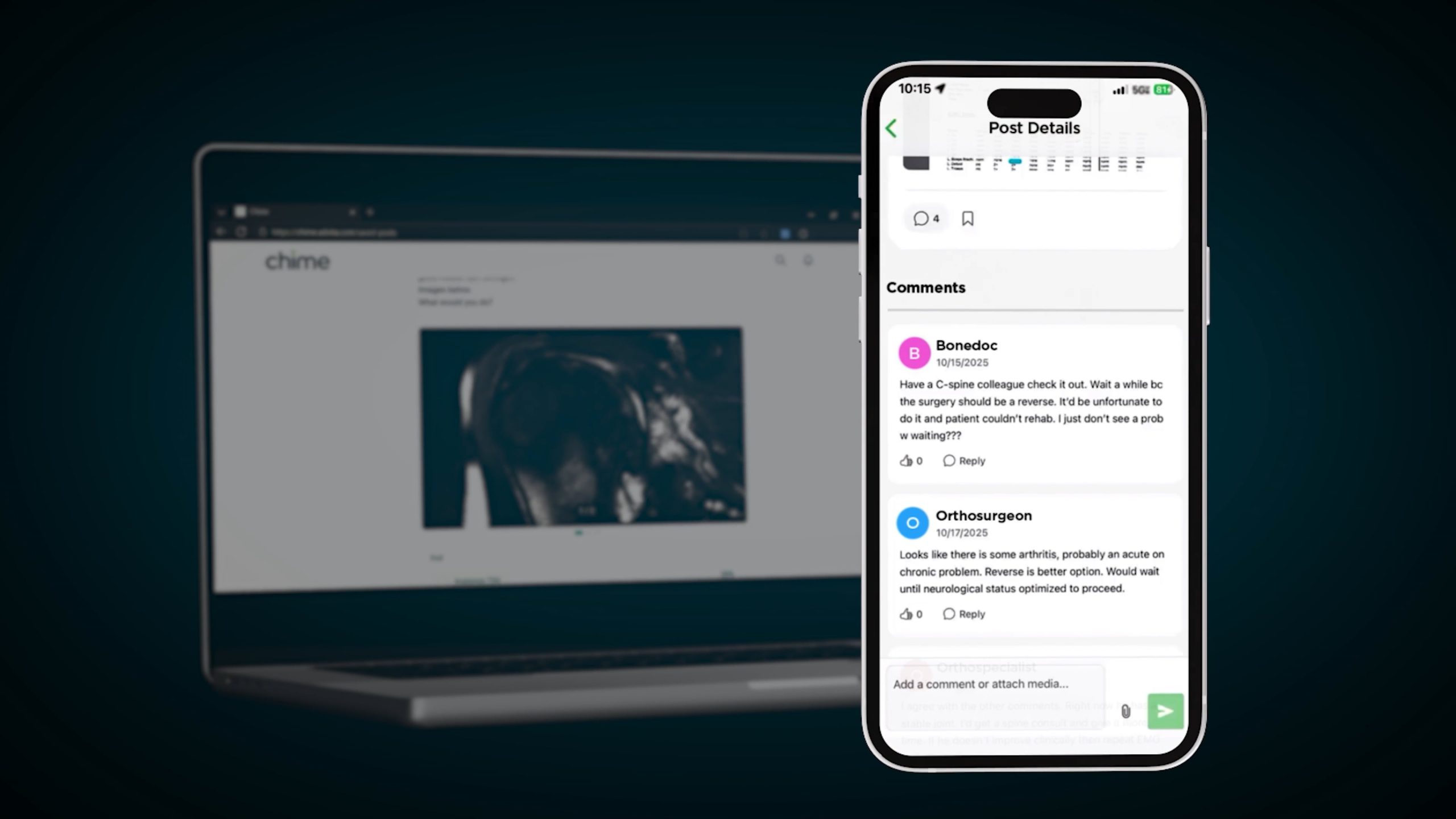 25-0005535 Rev A Chime App Surgeon Testimonial Video thumbnail